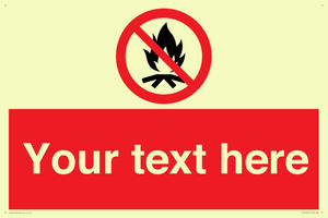 Custom prohibition No campfire